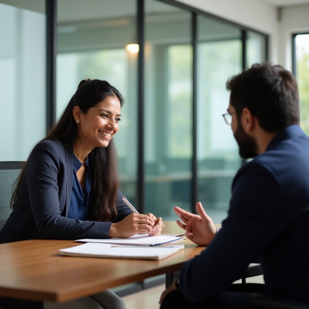 Executive coaching session